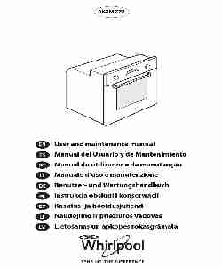Whirlpool Oven AKZM 775-page_pdf